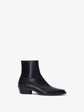 Proenza Schouler side image of Bronco Ankle Boots in black