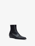 3/4 Front image of Bronco Ankle Boots in BLACK