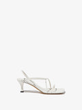 Front image of Square Strappy Sandals - 60mm in CREAM