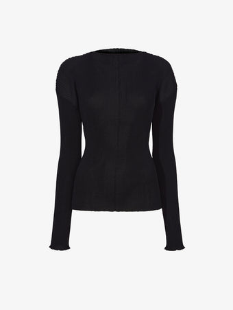 Camille Top in Gauze Viscose Knit