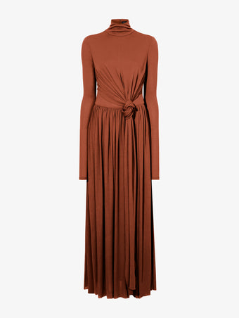 Still Life image of Meret Dress in TOBACCO