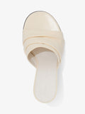 Aerial image of Gathered Cone Sandals - 85mm in CREAM