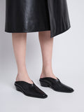 Image of model wearing Bronco Mules in BLACK