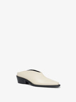 3/4 Front image of Bronco Mules in CREAM