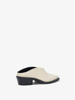3/4 Back image of Bronco Mules in CREAM