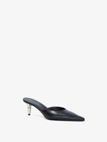 3/4 Front image of Spike Mule in BLACK