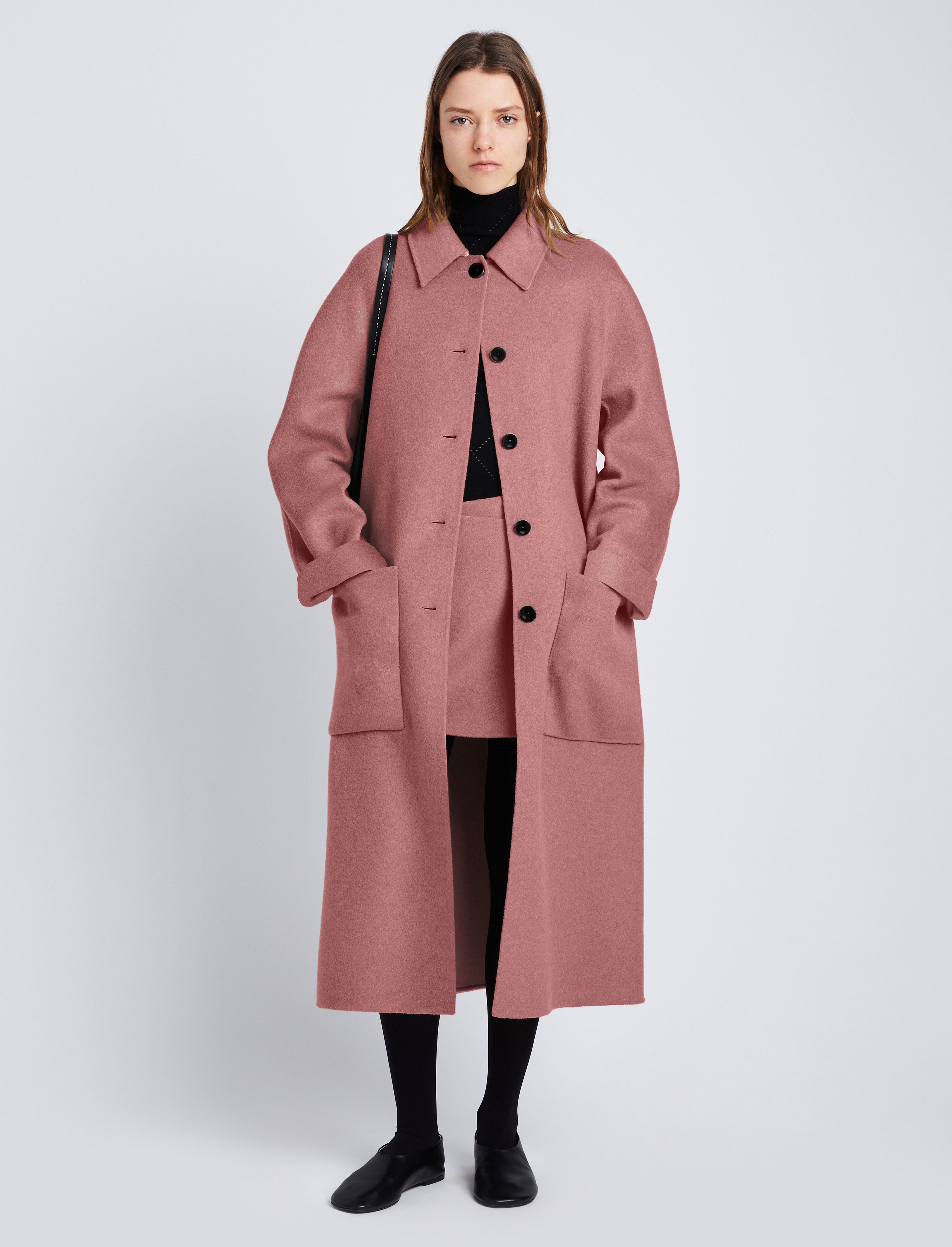 Melton Wool Coat – Proenza Schouler