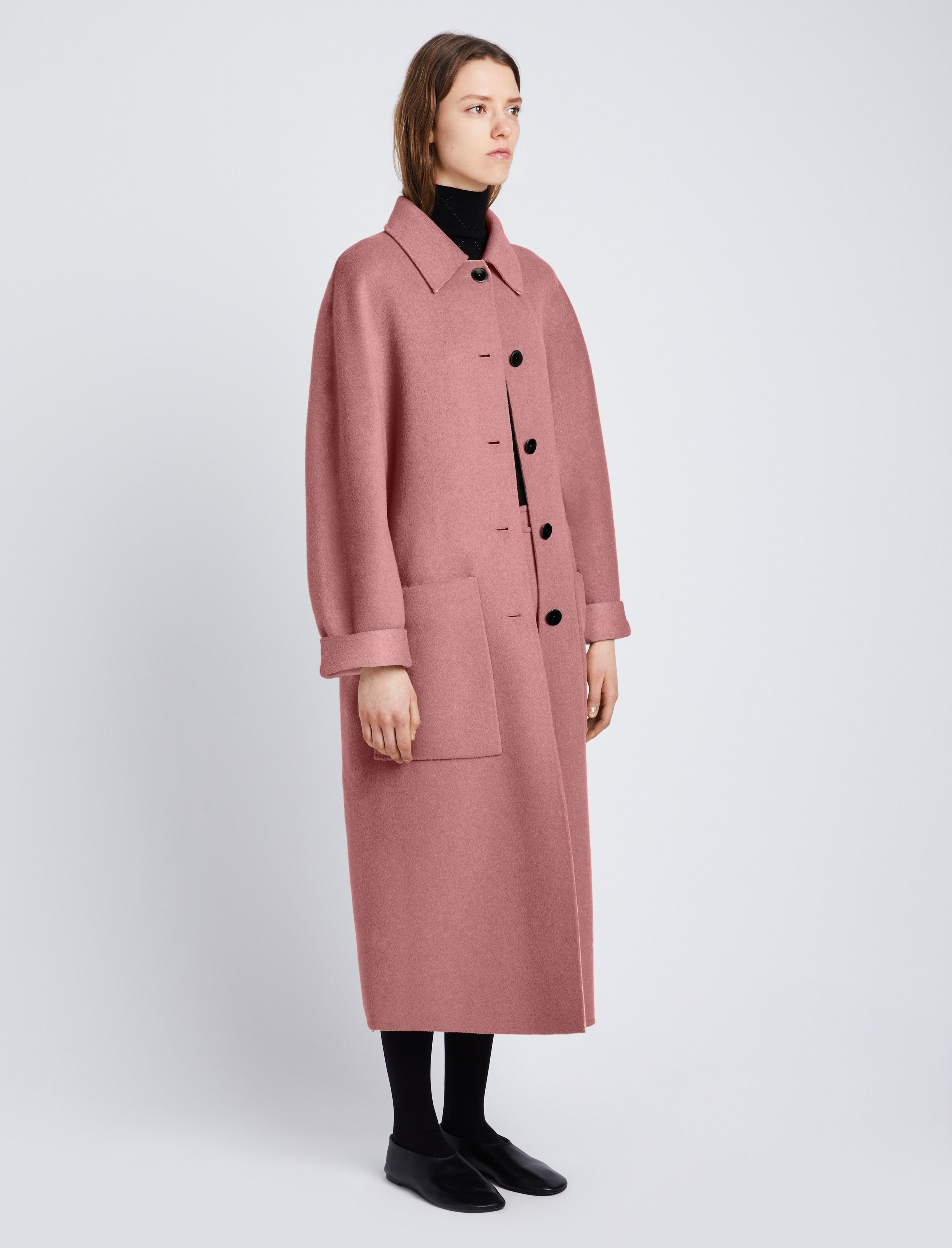 Melton Wool Coat – Proenza Schouler