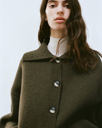 Nelly Jacket in Melange Merino