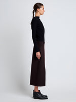 Adrian Skirt in Brushed Wool