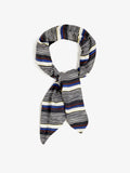 Proenza Schouler Still Life Image of Amira Scarf in Printed Silk Habotai in Black Multi