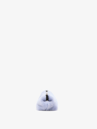 Proenza Schouler Still Life Side image of Armory Clutch in Soft Shearling in Wisteria