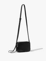 Luxury Liquorice Black Camera Bag With Full Leather Lining
