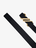 Buckle detail image Monogram Belt in BLACK