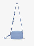 Front image of Watts Leather Camera Bag in PERIWINKLE