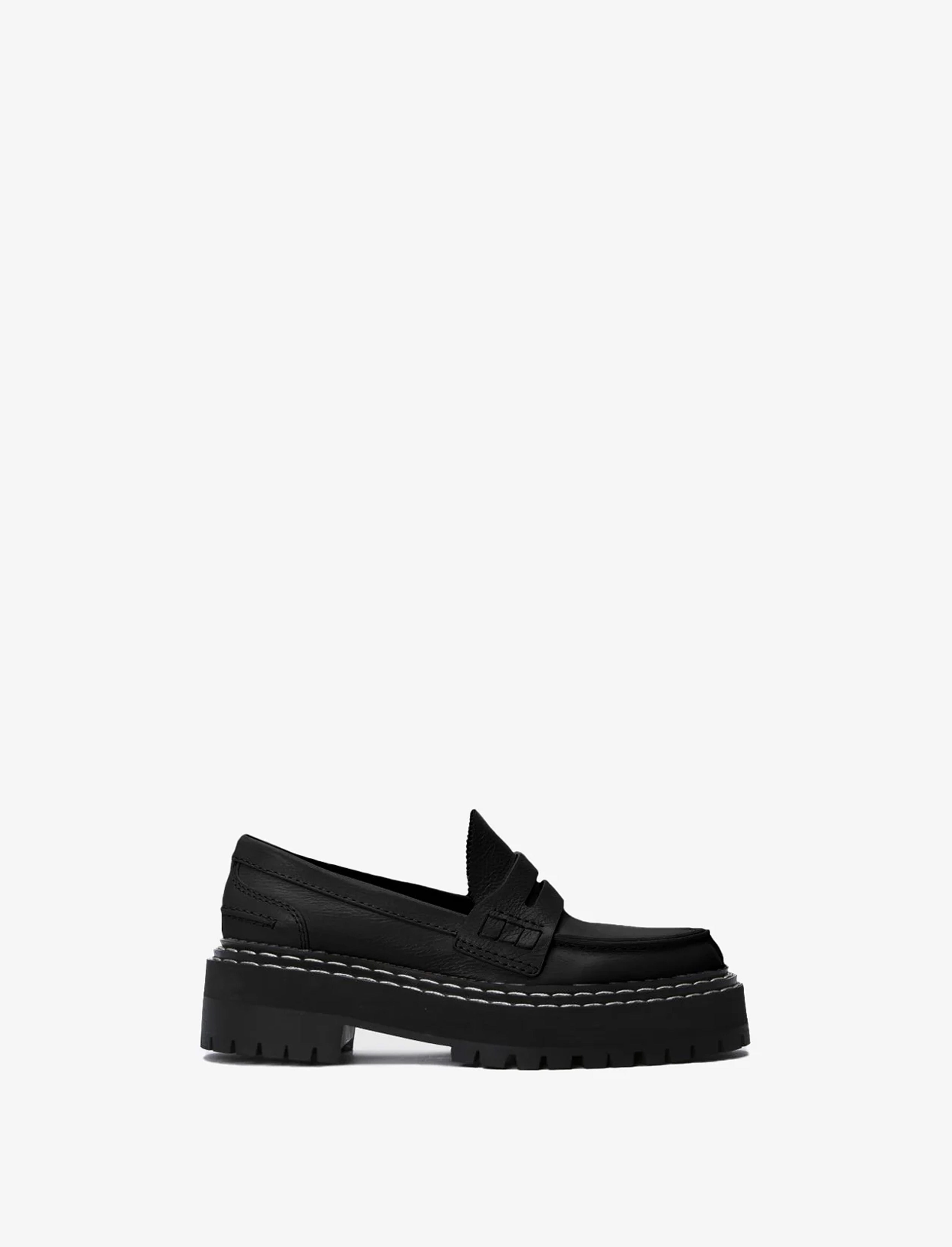 Proenza Schouler Lug Sole Loafers Black Proenza Schouler Official Site