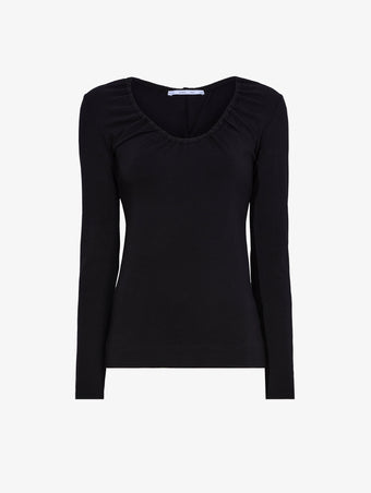 Still Life image of Sophia Top in BLACK