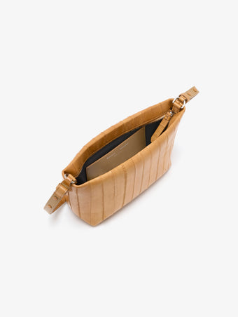 Proenza Schouler aerial image of Bond Bag in Eel in Beige