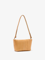 Proenza Schouler front 3/4 image of Bond Bag in Eel in Beige