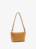 Proenza Schouler front 3/4 image of Bond Bag in Eel in Beige
