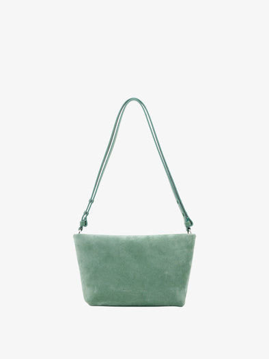 Proenza Schouler Still Life Front Image of Bond Bag in Suede in Patina