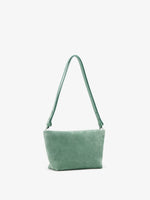 Proenza Schouler Side Still Life Image of Bond Bag in Suede in Patina