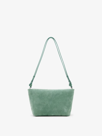 Proenza Schouler Back Still Life Image of Bond Bag in Suede in Patina