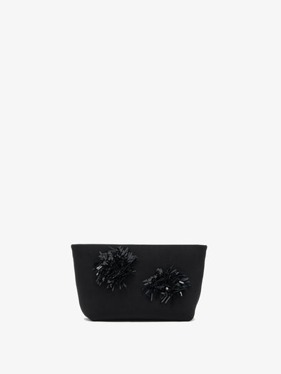 Proenza Schouler Front image of Bond Clutch in Black