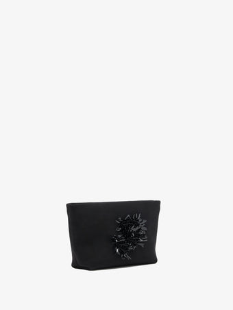Proenza Schouler Side image of Bond Clutch in Black