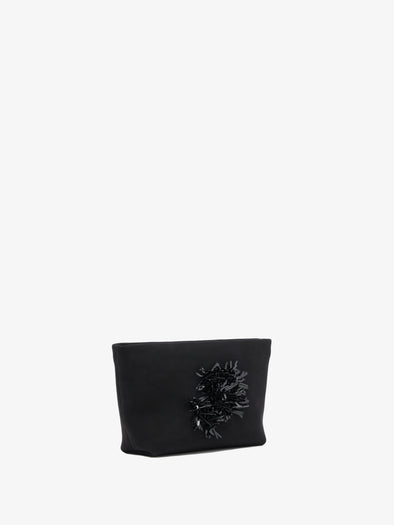 Proenza Schouler Side image of Bond Clutch in Black