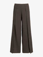 Proenza Schouler Still Life image of Calla Pant in Linen Slub in Coffee