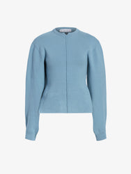 Proenza Schouler Still Life image of Carolina Sweater in Souffle Knit in LARK BLUE