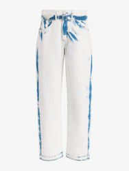 Proenza Schouler Flat image of Cropped Ellsworth Jean in bleach out