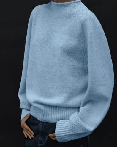 Adley Top in Solid Cashmere Blend