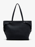 Back image of Days Tote in Pebbled Calf Skin in BLACK