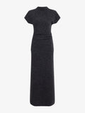 Proenza Schouler Still life image of Abie Dress in Clean Boiled Wool in Dark Grey
