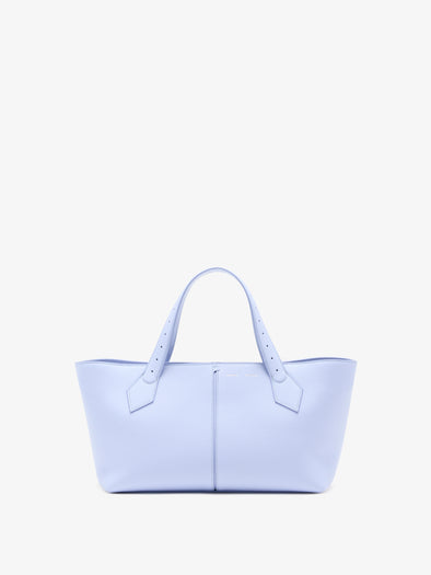 Proenza Schouler Front image of East West Chelsea Tote in Pebbled Calf in Wisteria
