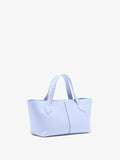 Proenza Schouler Side image of East West Chelsea Tote in Pebbled Calf in Wisteria