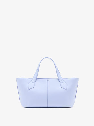 Proenza Schouler Back image of East West Chelsea Tote in Pebbled Calf in Wisteria