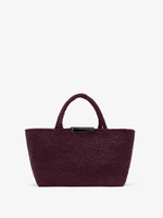 Proenza Schouler Back image of East West Chelsea Tote in Raffia in Plum