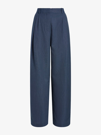 Proenza Schouler Still Life image of Eleanor Pant in Wool Melange in Denim