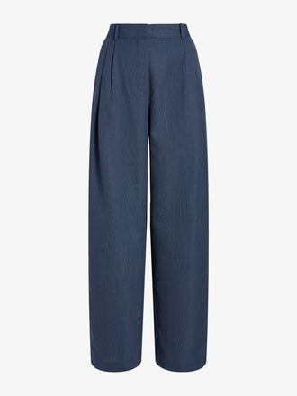 Proenza Schouler Still Life image of Eleanor Pant in Wool Melange in Denim