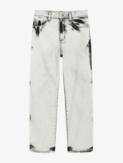 Proenza Schouler Still Life image of Ellsworth Jean in Fade Out in Fade Out Black