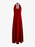 Proenza Schouler Still Life image of Ember Dress in Light Matte Viscose Crepe in RED