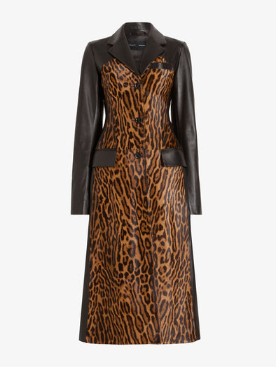 Still Life Image of FARRA JACKET IN PRINTED CALF HAIR in Brown Multi