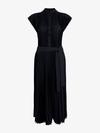 Proenza Schouler Still Life image of Farah Dress In Tech Crepe in black