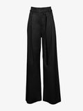 Flat image of Raver Pant In Soft Cotton Twill in black