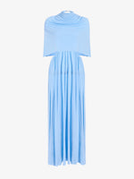 Proenza Schouler flat image of Frankie Dress in Matte Jersey in SKY