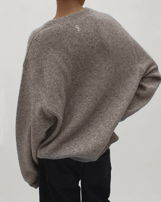 Charles Sweater in Spongy Yak