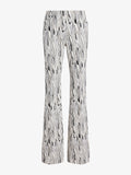 Proenza Schouler Still Life Image of Gini Pant in Marble Double Jacquard in White Multi
